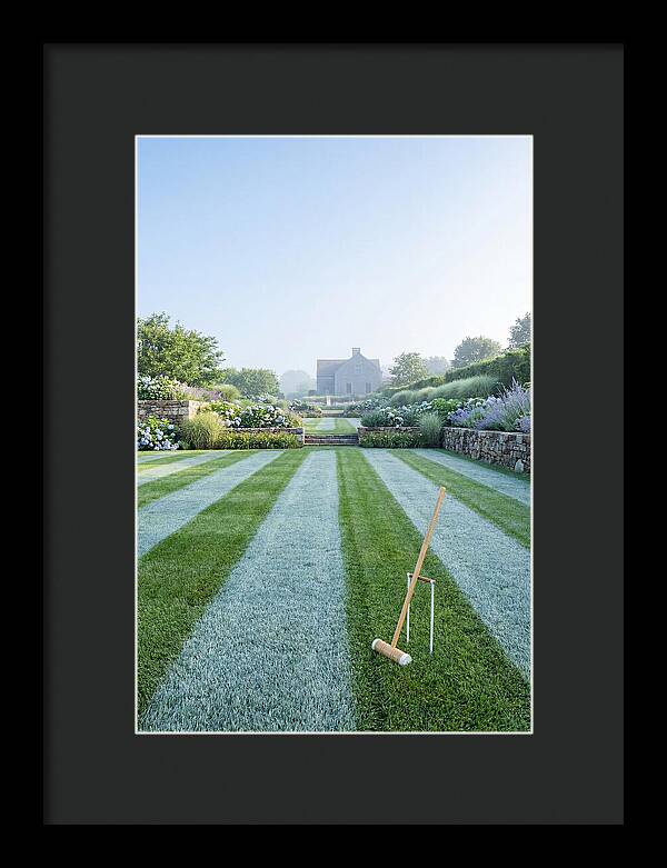 Summer Garden Croquet Lawn