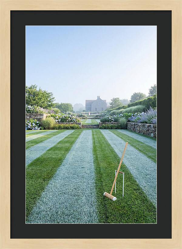 Summer Garden Croquet Lawn
