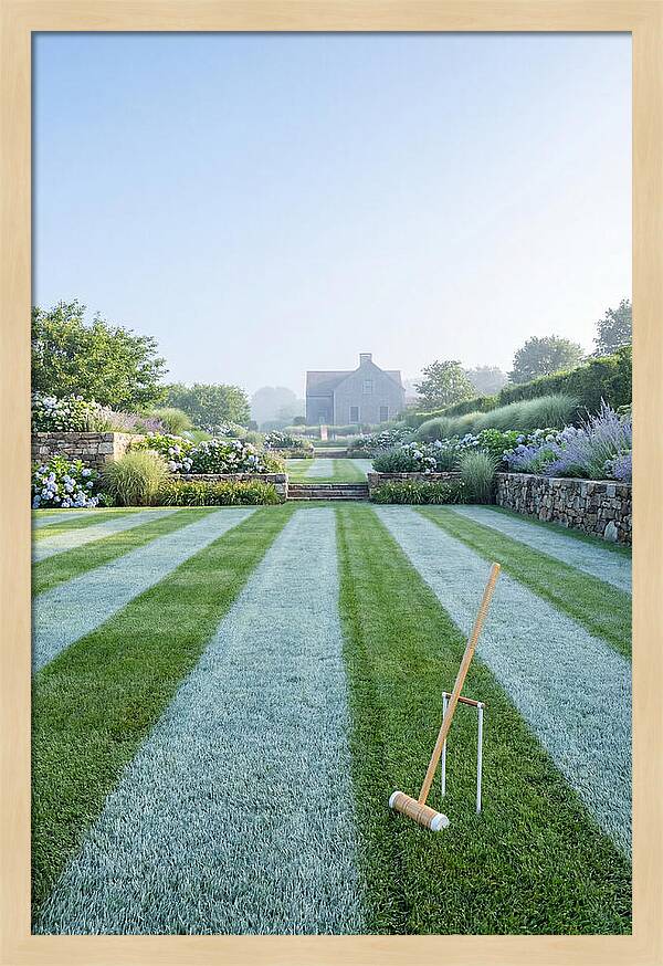 Summer Garden Croquet Lawn