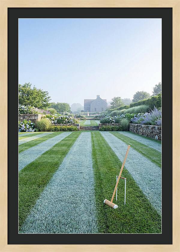 Summer Garden Croquet Lawn