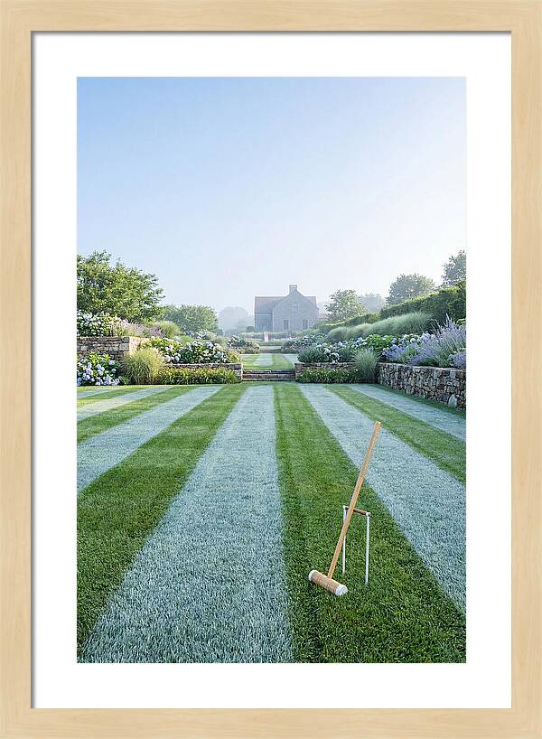 Summer Garden Croquet Lawn