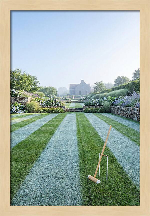 Summer Garden Croquet Lawn