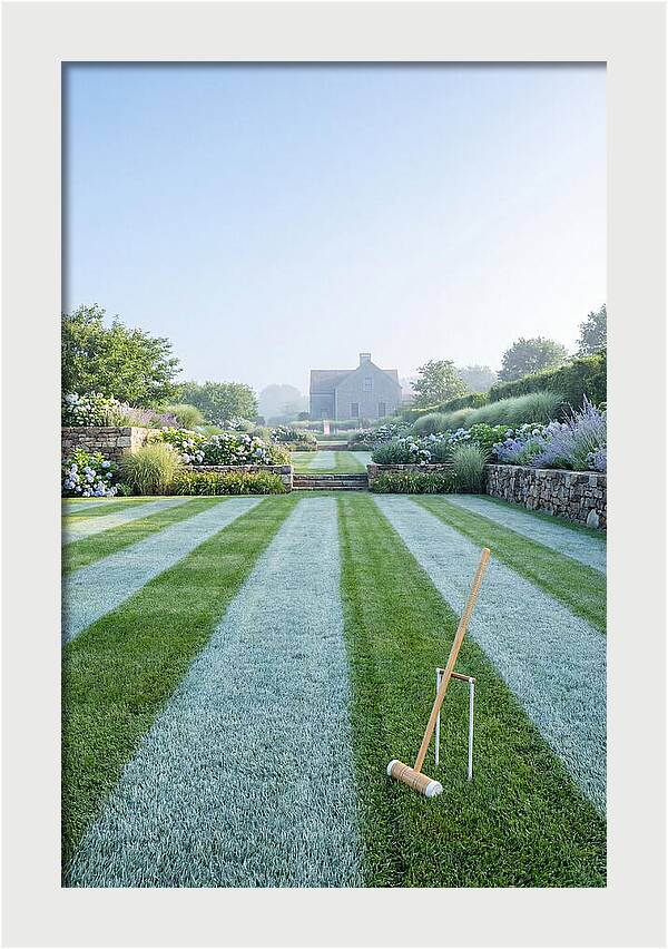Summer Garden Croquet Lawn