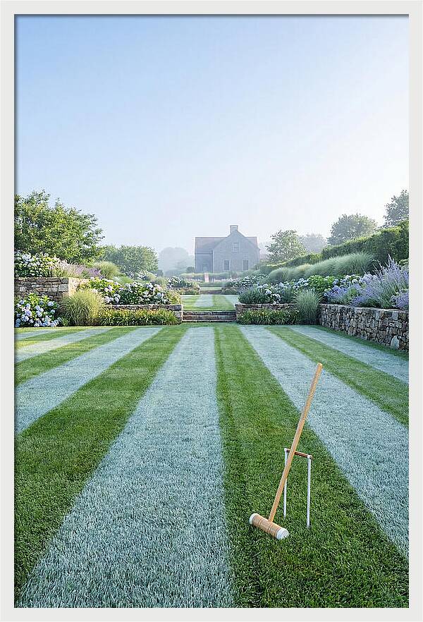 Summer Garden Croquet Lawn