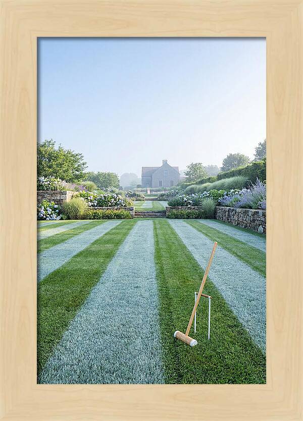 Summer Garden Croquet Lawn
