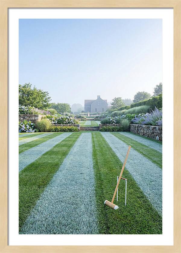Summer Garden Croquet Lawn