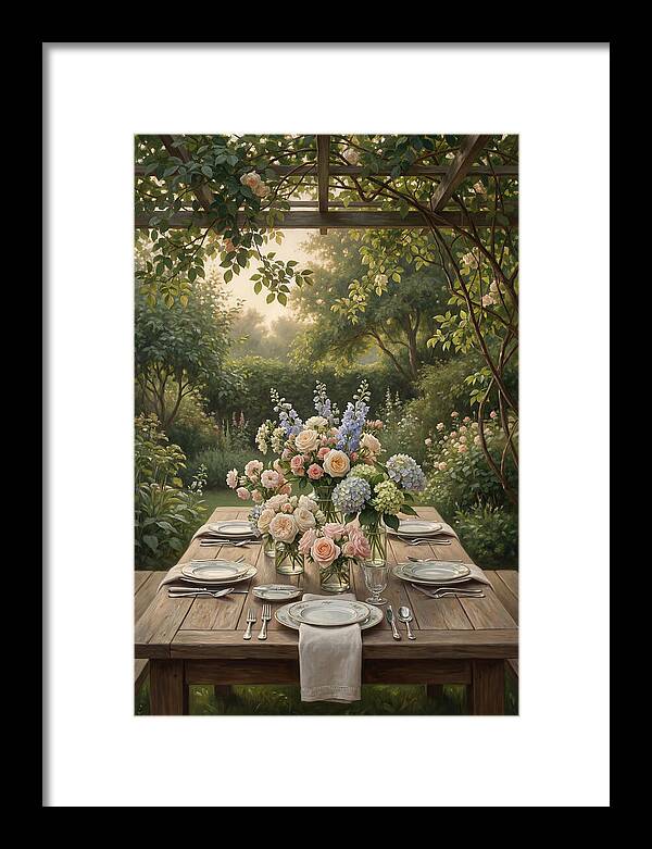 Summer Garden Party Table