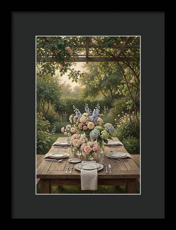 Summer Garden Party Table
