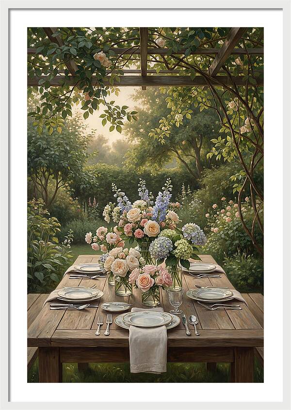 Summer Garden Party Table