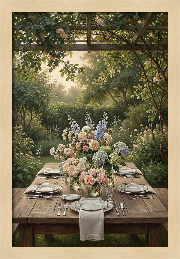 Summer Garden Party Table
