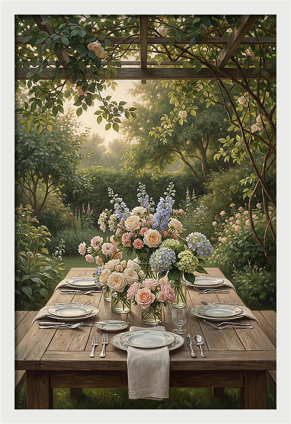 Summer Garden Party Table