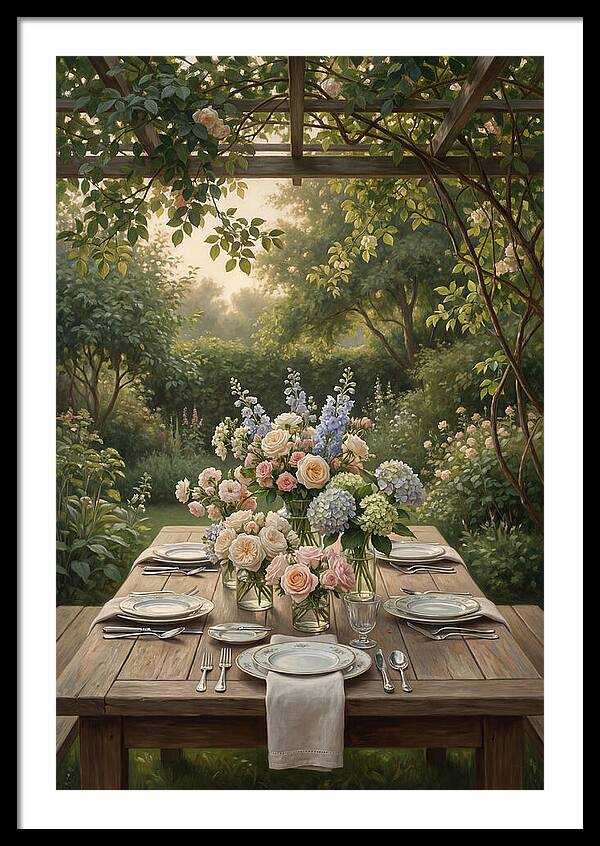 Summer Garden Party Table
