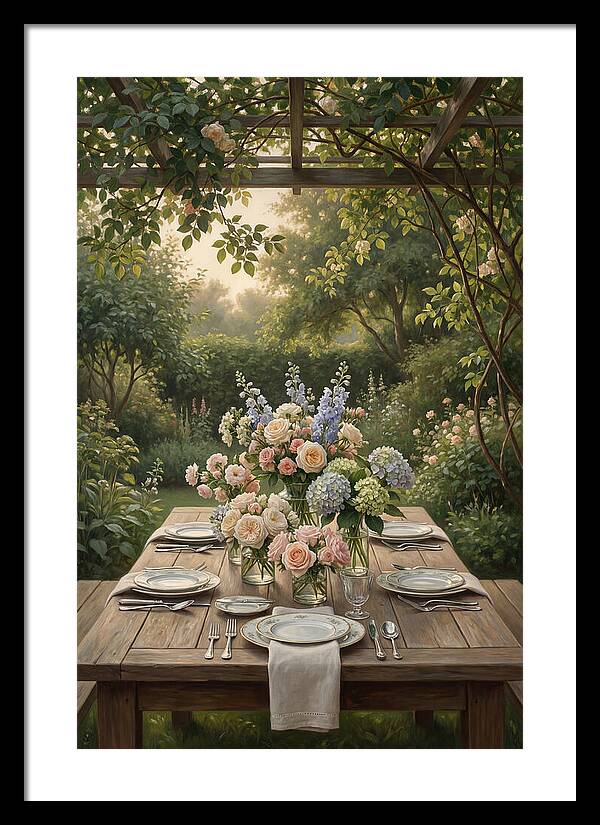 Summer Garden Party Table