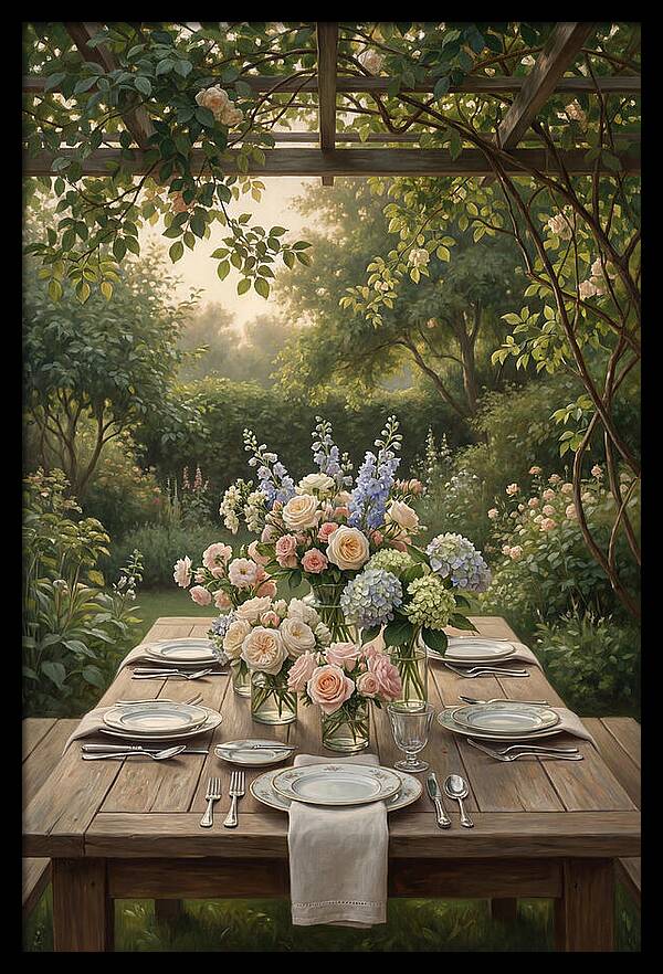 Summer Garden Party Table