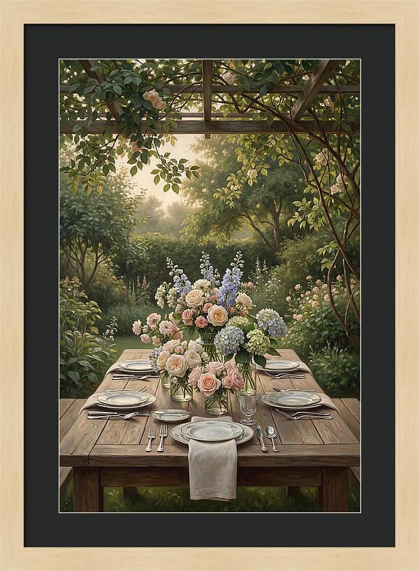 Summer Garden Party Table