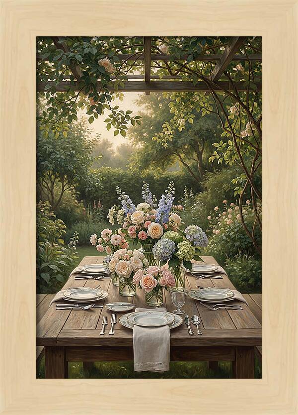 Summer Garden Party Table