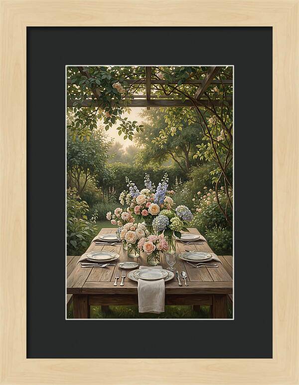Summer Garden Party Table