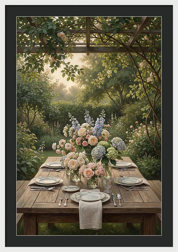 Summer Garden Party Table