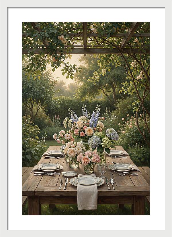 Summer Garden Party Table