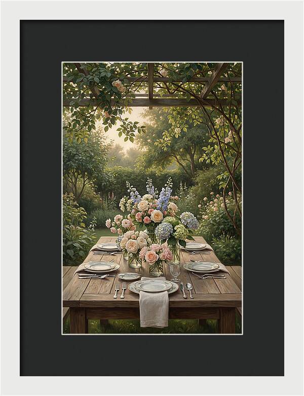 Summer Garden Party Table