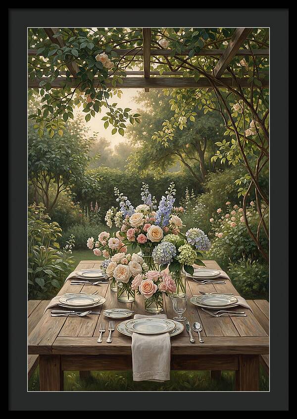 Summer Garden Party Table