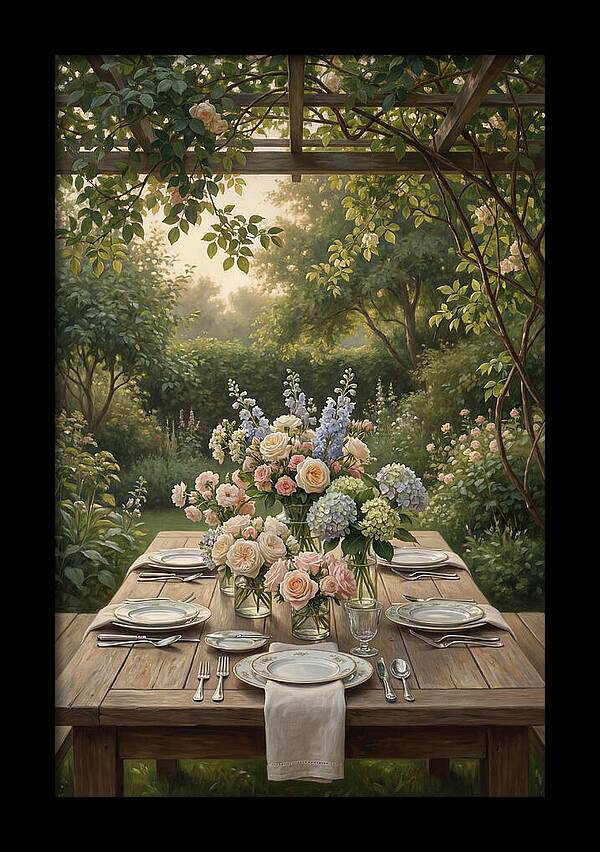 Summer Garden Party Table