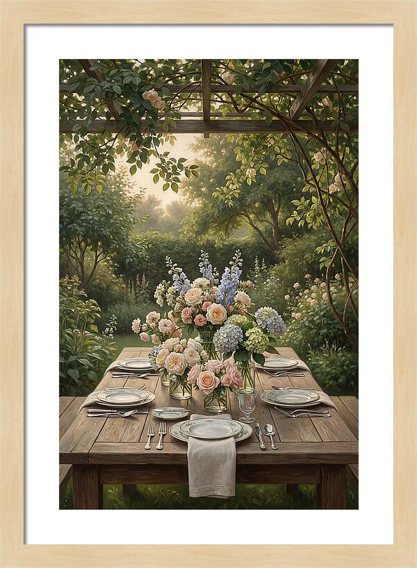 Summer Garden Party Table