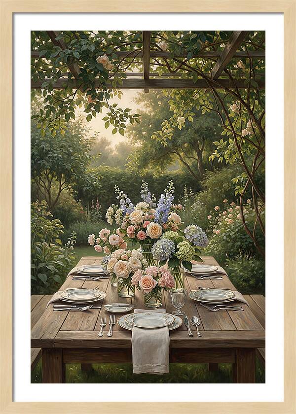 Summer Garden Party Table