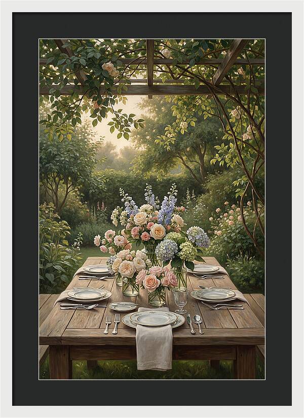 Summer Garden Party Table