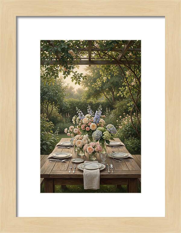Summer Garden Party Table