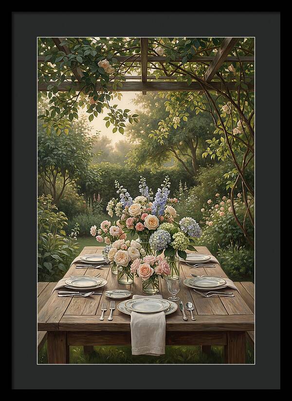 Summer Garden Party Table