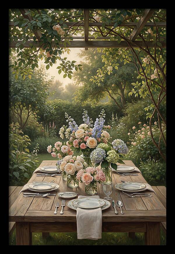 Summer Garden Party Table