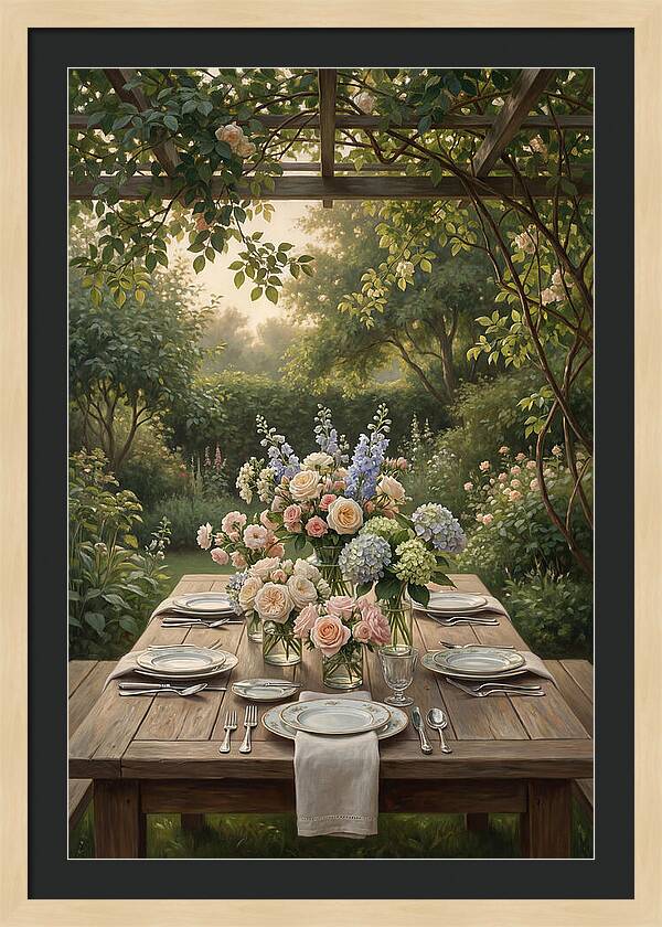 Summer Garden Party Table