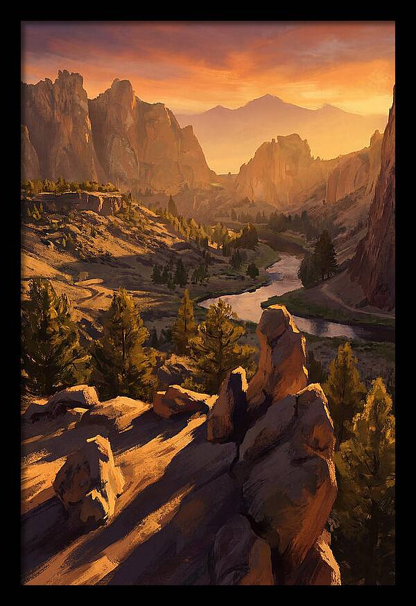 Summer Golden Hour Serenity