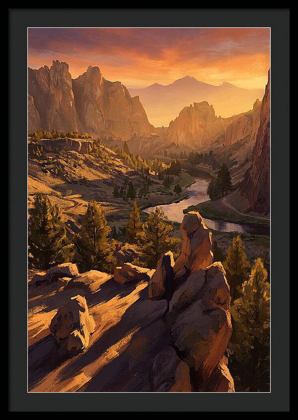 Summer Golden Hour Serenity