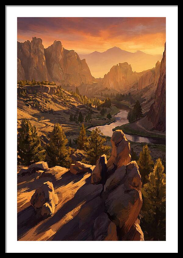 Summer Golden Hour Serenity