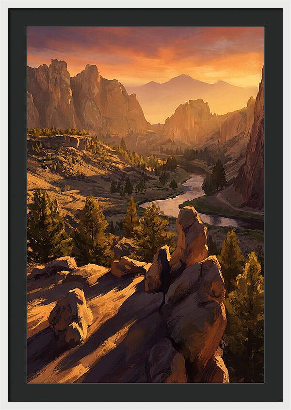 Summer Golden Hour Serenity
