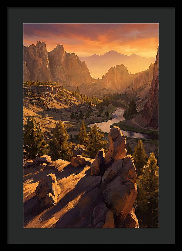 Summer Golden Hour Serenity