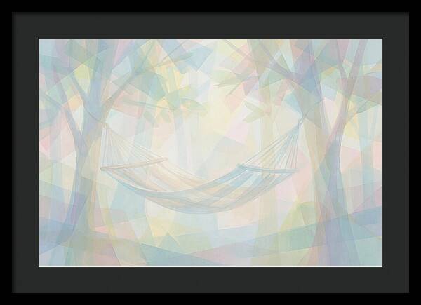 Summer Hammock In Garden