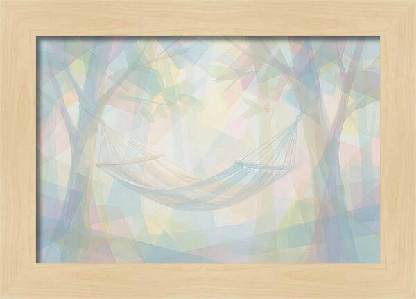 Summer Hammock In Garden