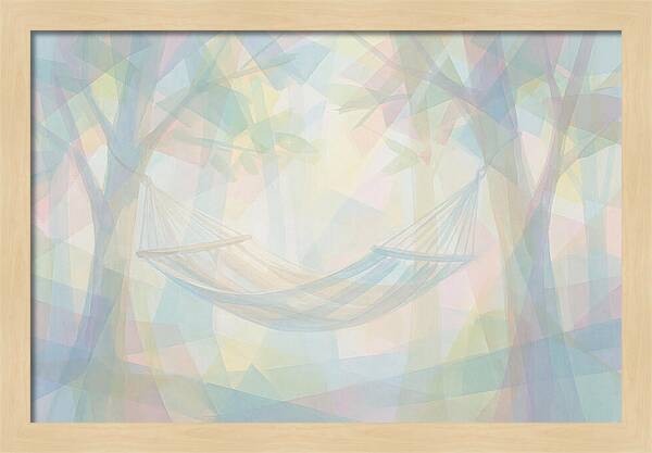Summer Hammock In Garden