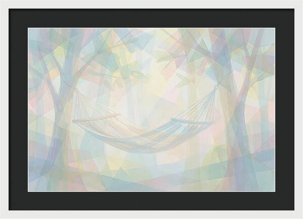 Summer Hammock In Garden