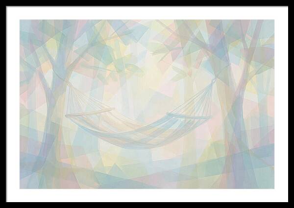Summer Hammock In Garden