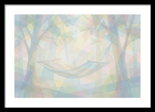 Summer Hammock In Garden
