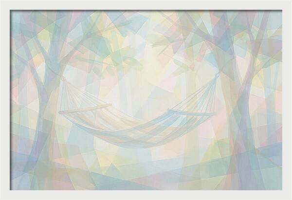 Summer Hammock In Garden