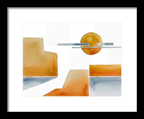 Summer Heat Abstract Landscape