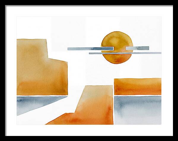Summer Heat Abstract Landscape