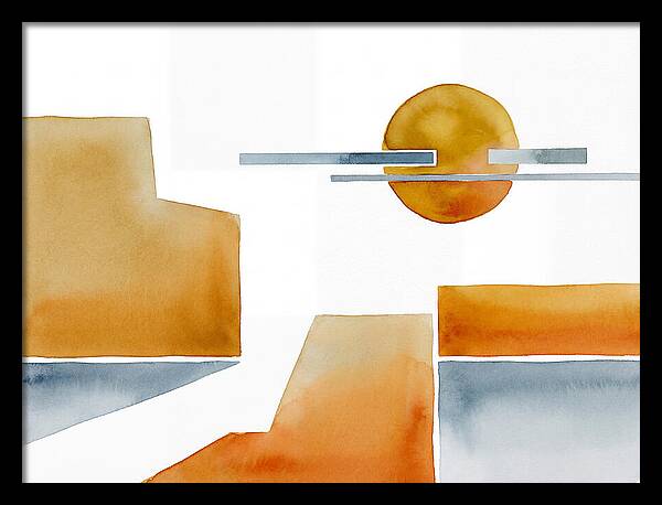 Summer Heat Abstract Landscape