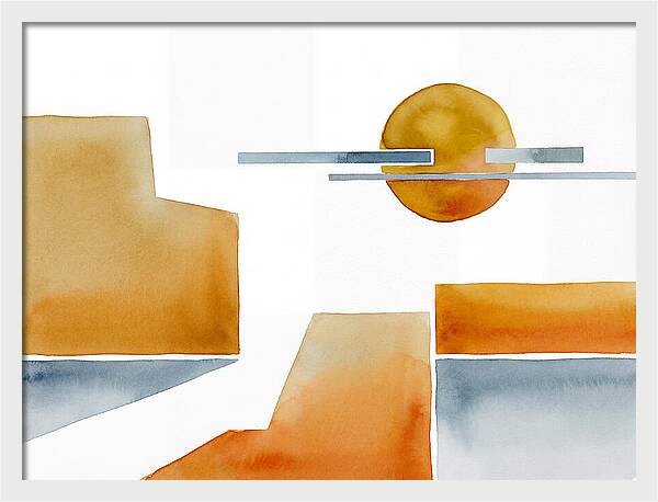 Summer Heat Abstract Landscape