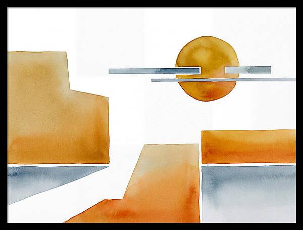 Summer Heat Abstract Landscape
